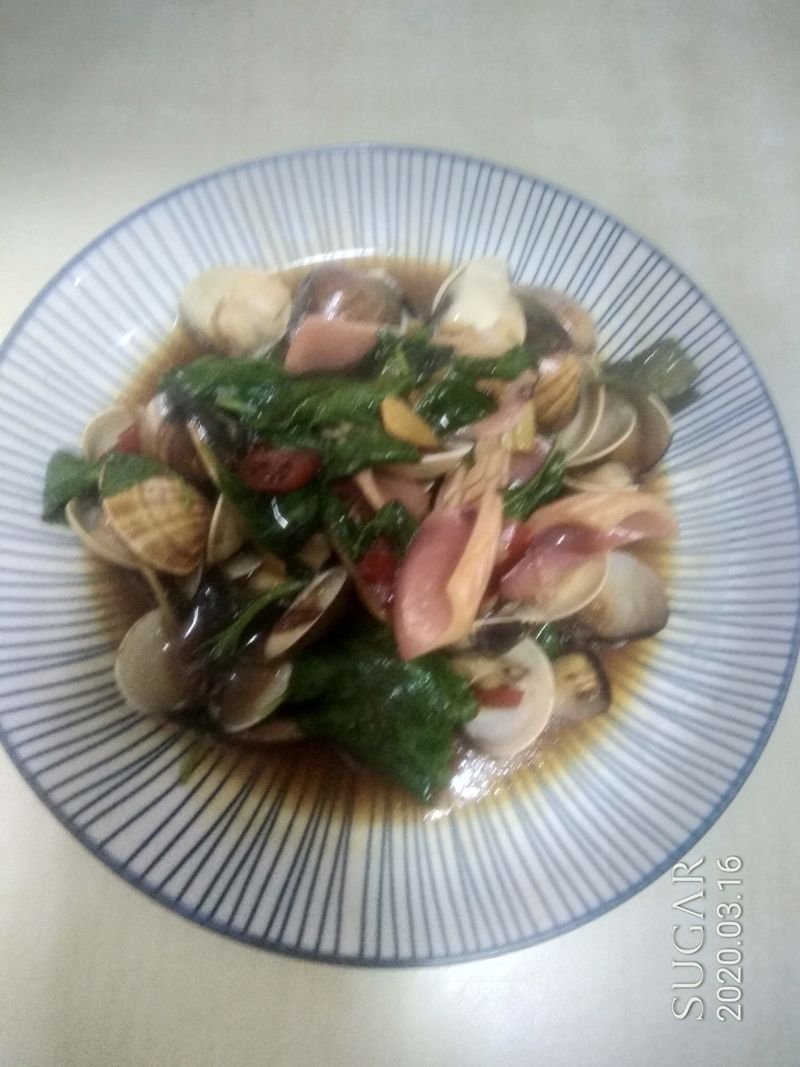 三杯塔香魷魚蛤蠣