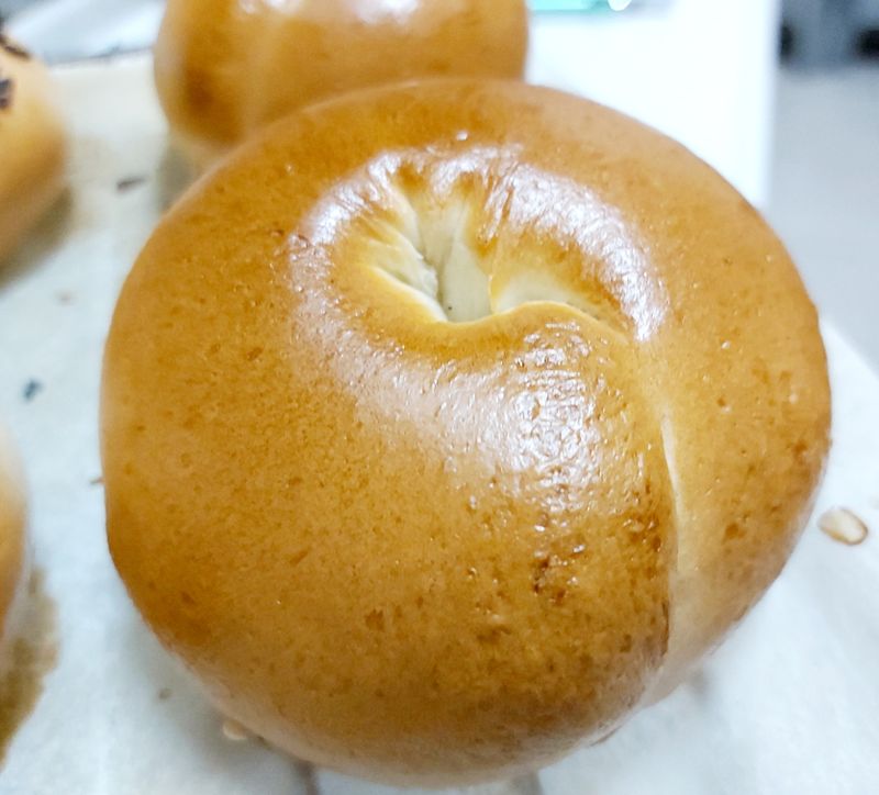 原味牛奶貝果