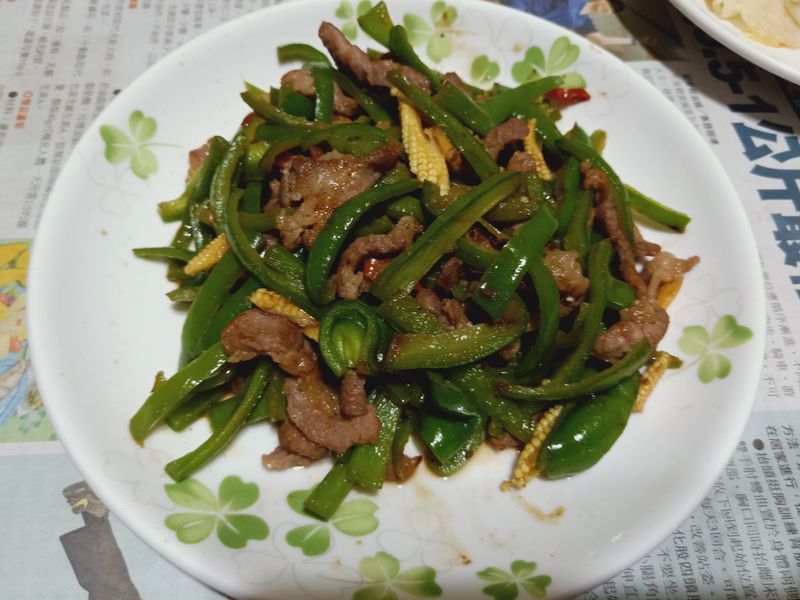 青椒肉絲