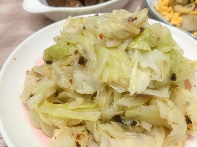 蒸高麗菜