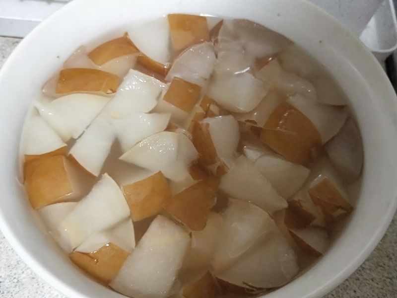 珠貝燉水梨