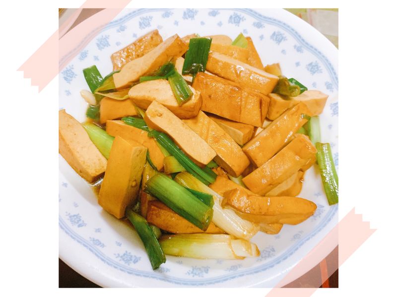蔥爆豆乾