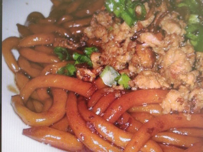 乾撈肉碎老鼠粉/米苔目