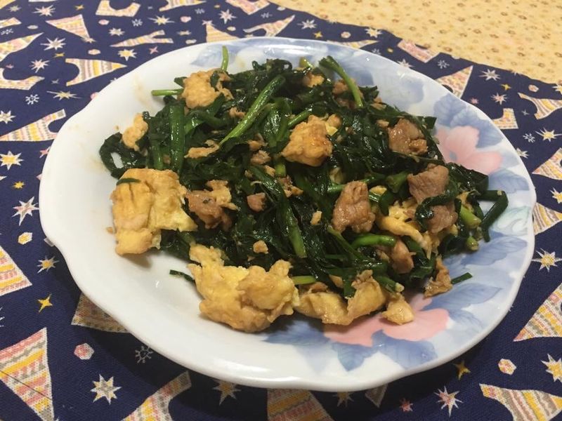 韭菜炒蛋