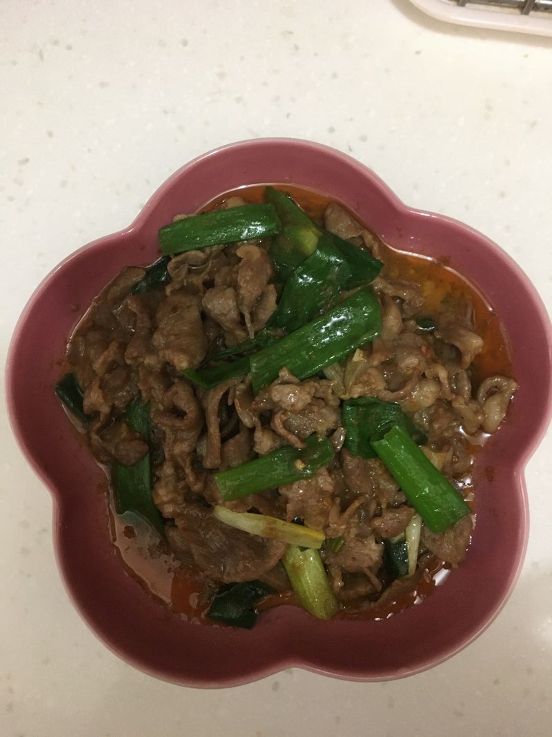 蔥爆沙茶羊肉