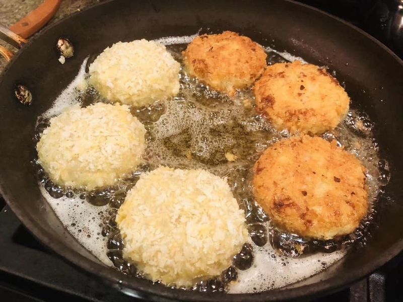 肉餡薯餅