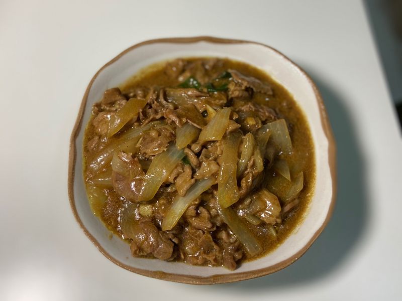咖哩炒羊肉