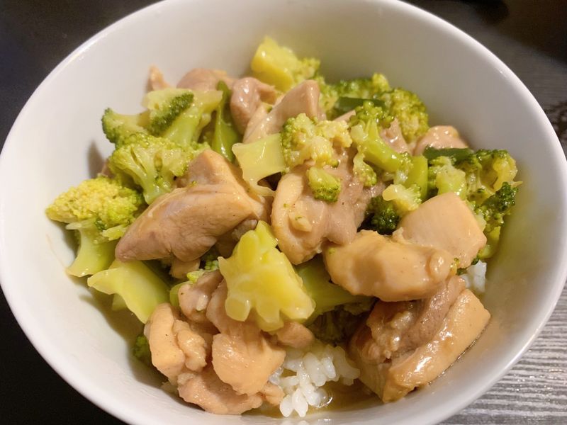 蔥燒雞燴飯