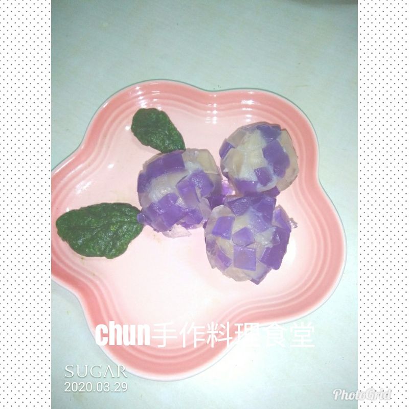 繡球花果凍