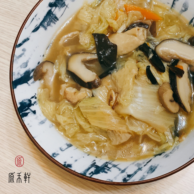 雞油白菜滷