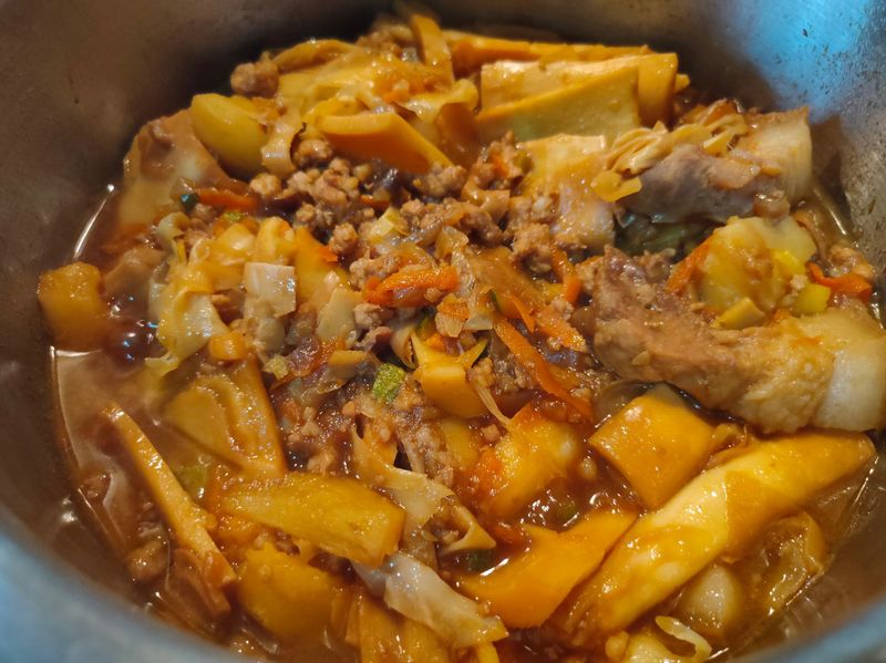 桂竹筍滷肉