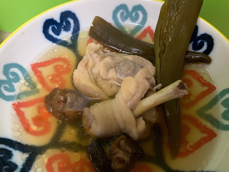 剝皮辣椒雞湯🌶️🐔