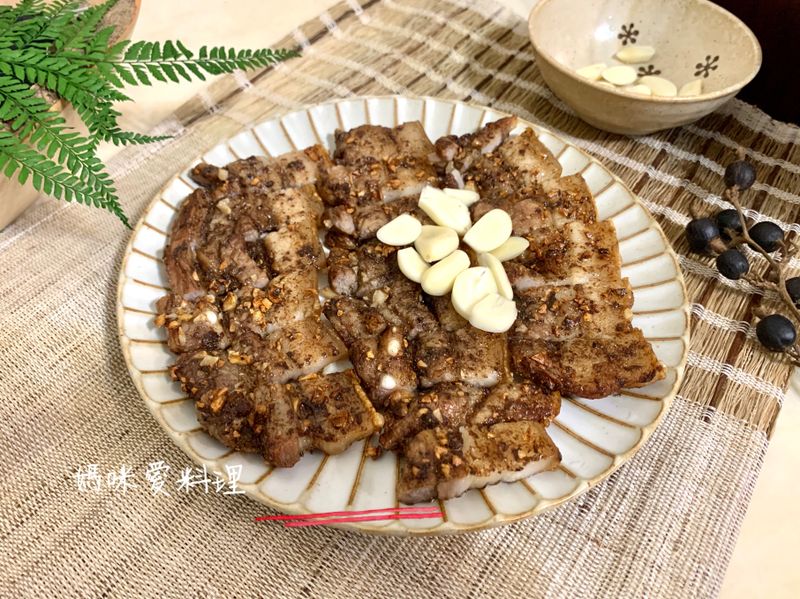 自製鹹豬肉(氣炸鍋料理)
