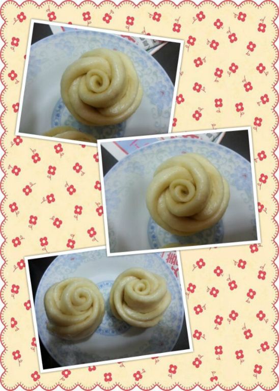 玫瑰花饅頭