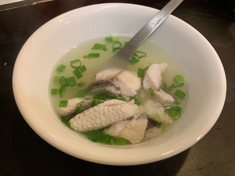 薑絲魚片湯