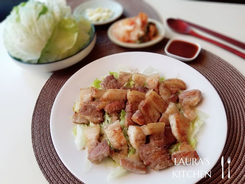 生菜包五花肉