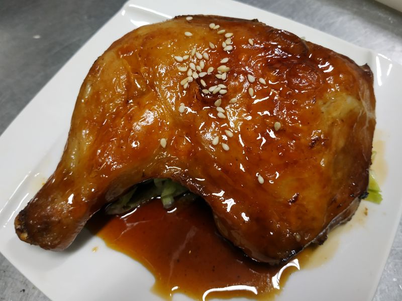 蜜汁慢烤雞腿