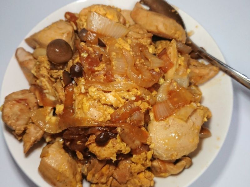 高蛋白親子丼
