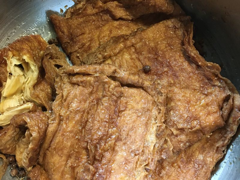 簡易滷豆包