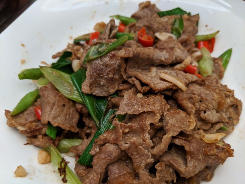 蔥爆牛肉