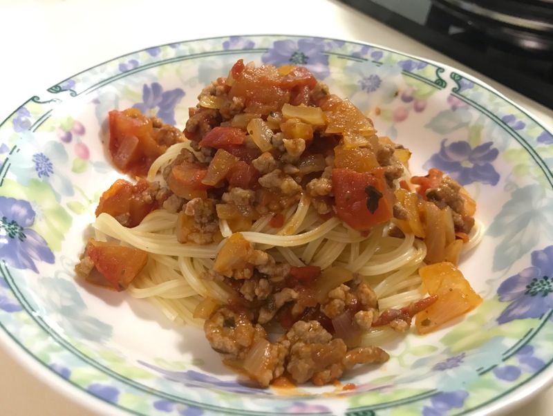 超簡易義大利肉醬麵