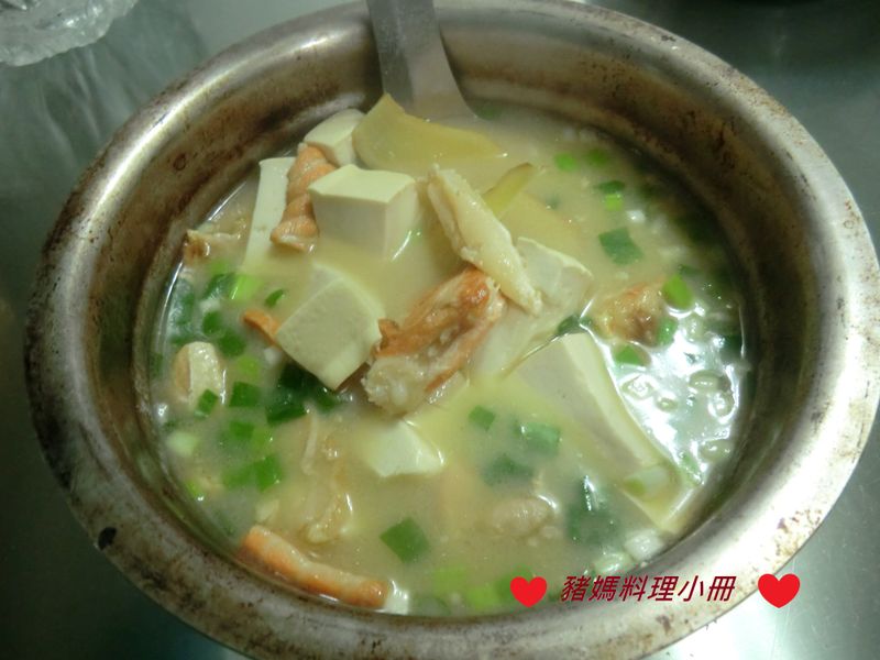 味噌鮭魚豆腐湯