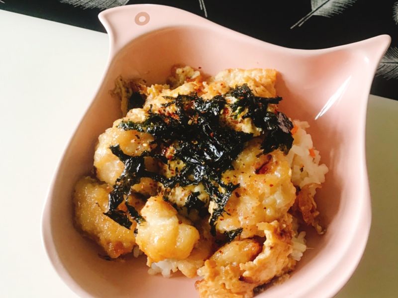簡易版親子丼