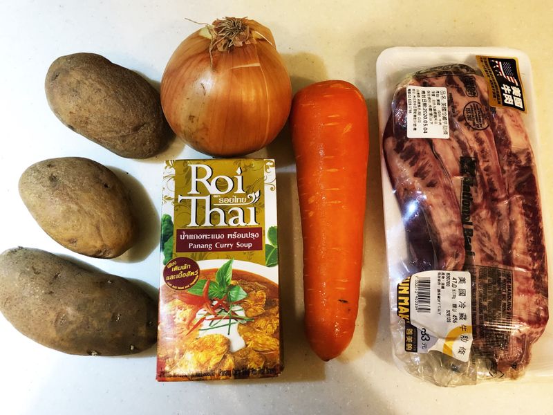 泰式牛肉紅咖喱(全聯輕鬆上菜)