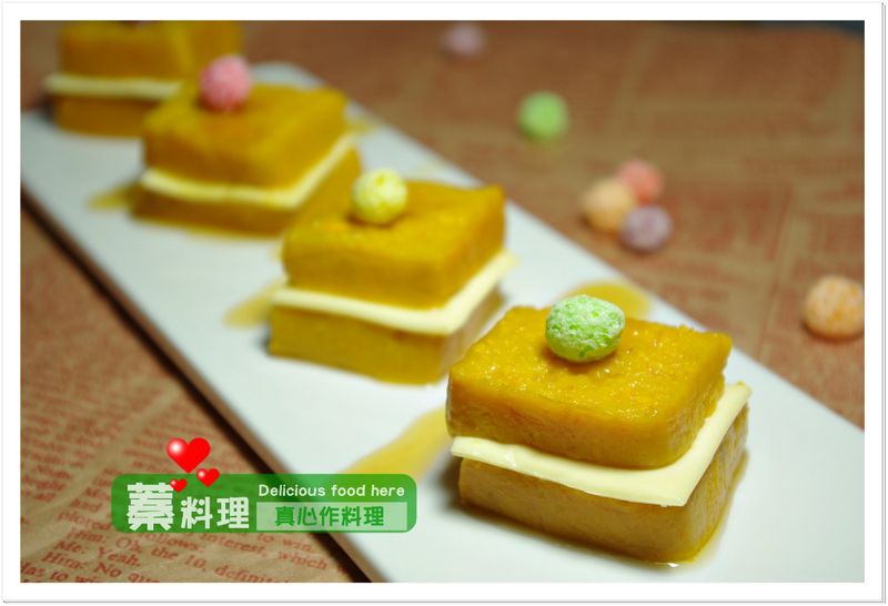 蕃薯起司糕