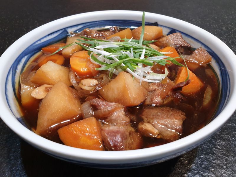 <家常菜>馬鈴薯燉肉(清酒版)