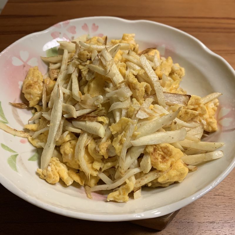 筊白筍炒蛋