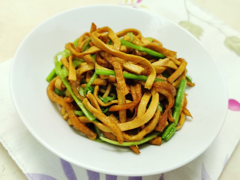 椒鹽干絲