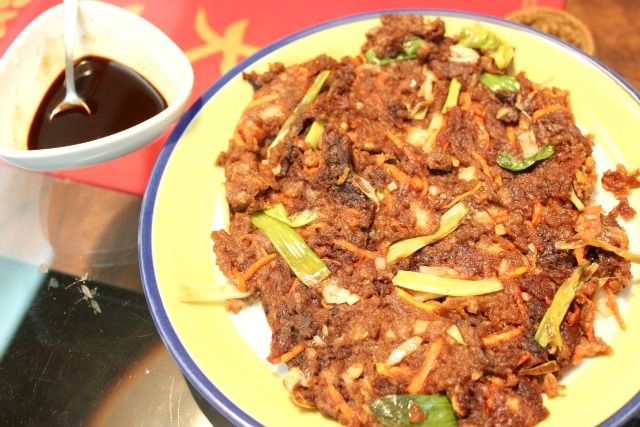 軟Q煎餅。素食者也能吃得好滋味