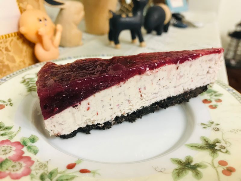 免烤甜點:Oreo有機藍莓起司蛋糕