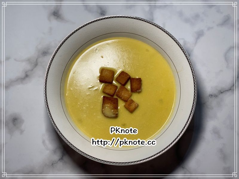真材實料的南瓜濃湯,大人小孩都愛