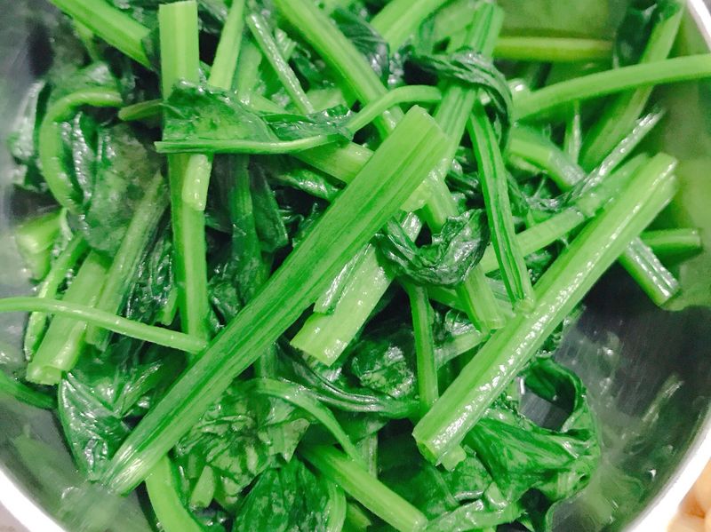 清炒波菜