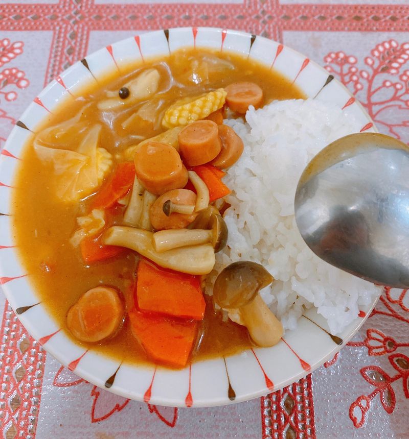 簡易素食咖哩