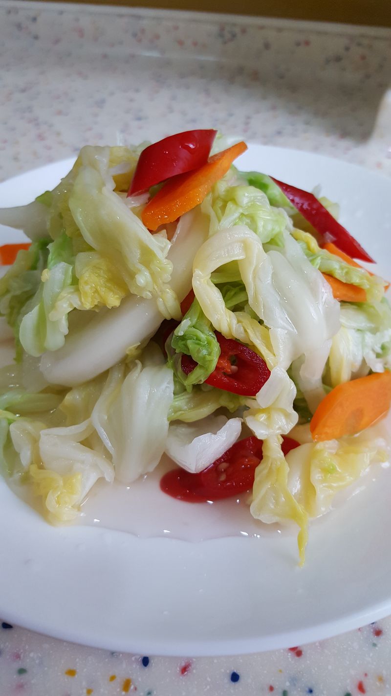 梅子水高麗菜