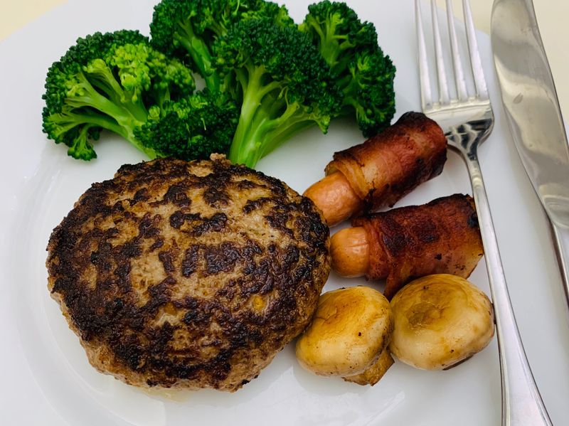 牛肉漢堡排