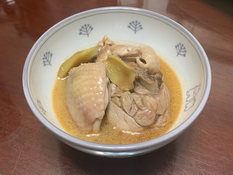 簡易麻油雞