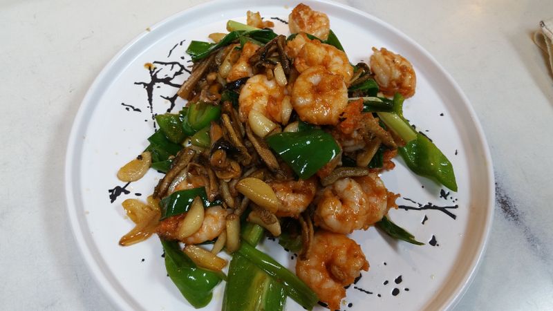 蝦爆鱔片