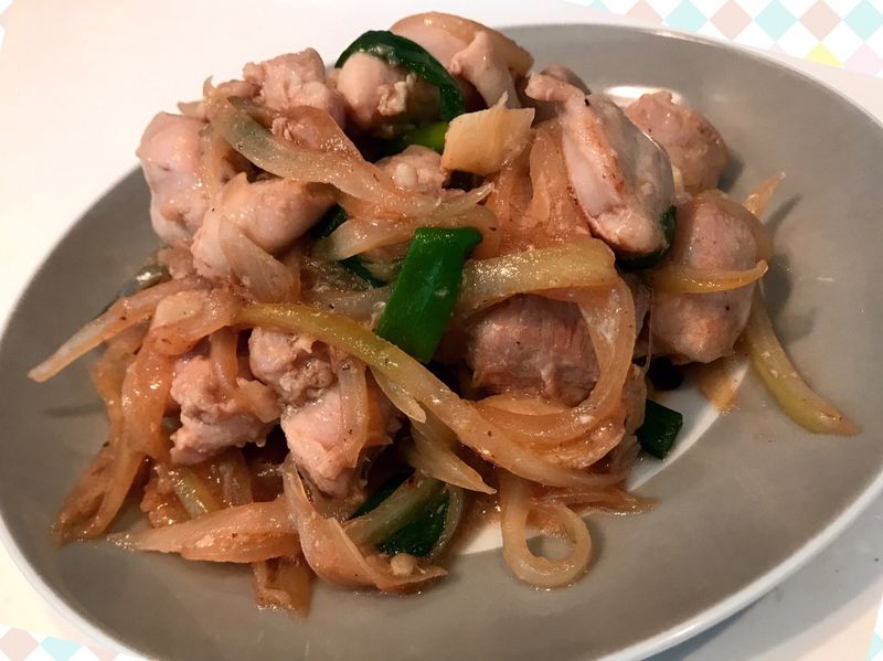 酒香蔥燒雞丁