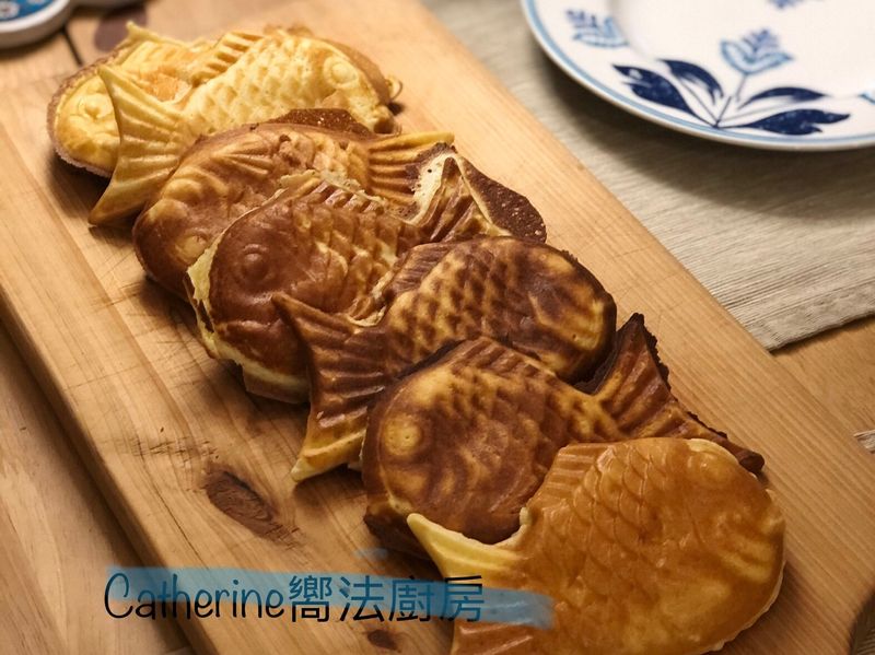 卡士達鯛魚燒~無泡打粉