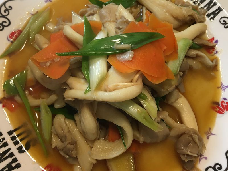麻油秀珍菇