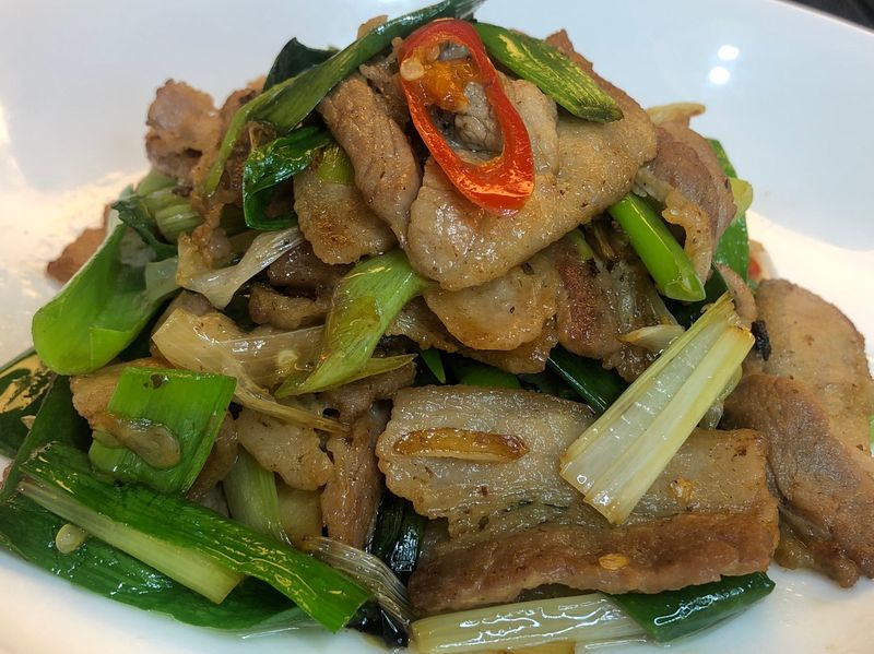 生爆鹽煎肉（影片示範）