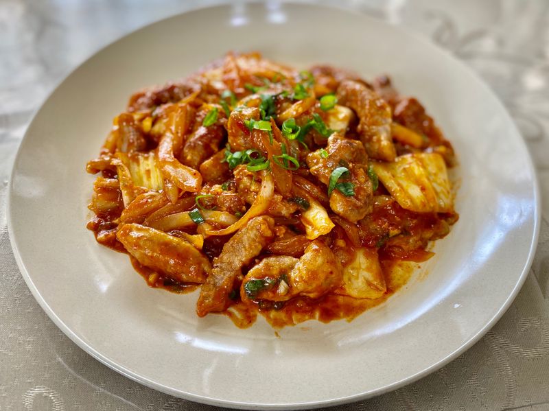 韓式泡菜豬肉