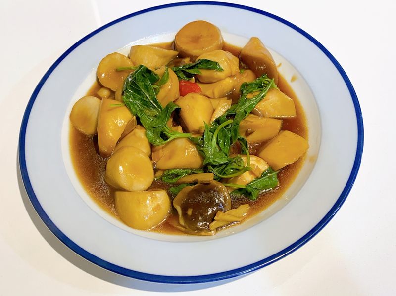 ［家常料理］三杯杏鮑菇