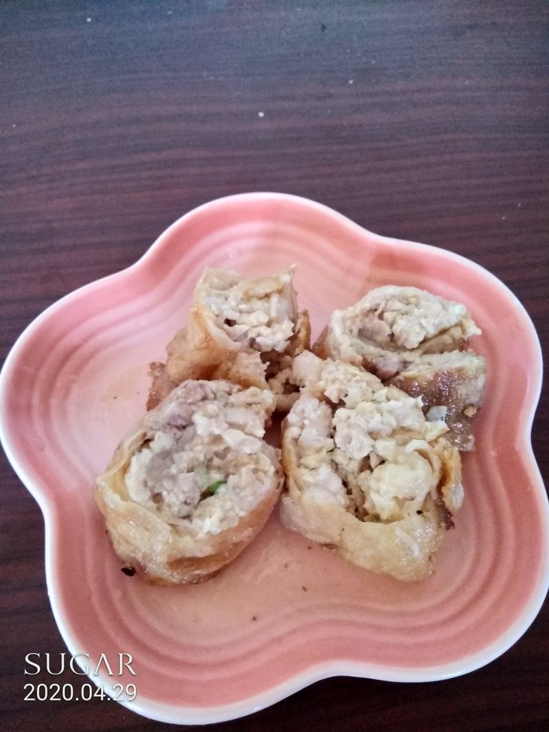 豆腐封雞捲