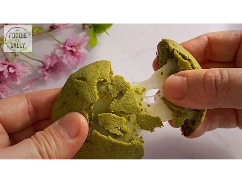 抹茶麻糬餅乾(含影音實作連結)