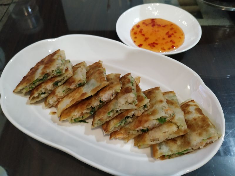 另類月亮蝦餅